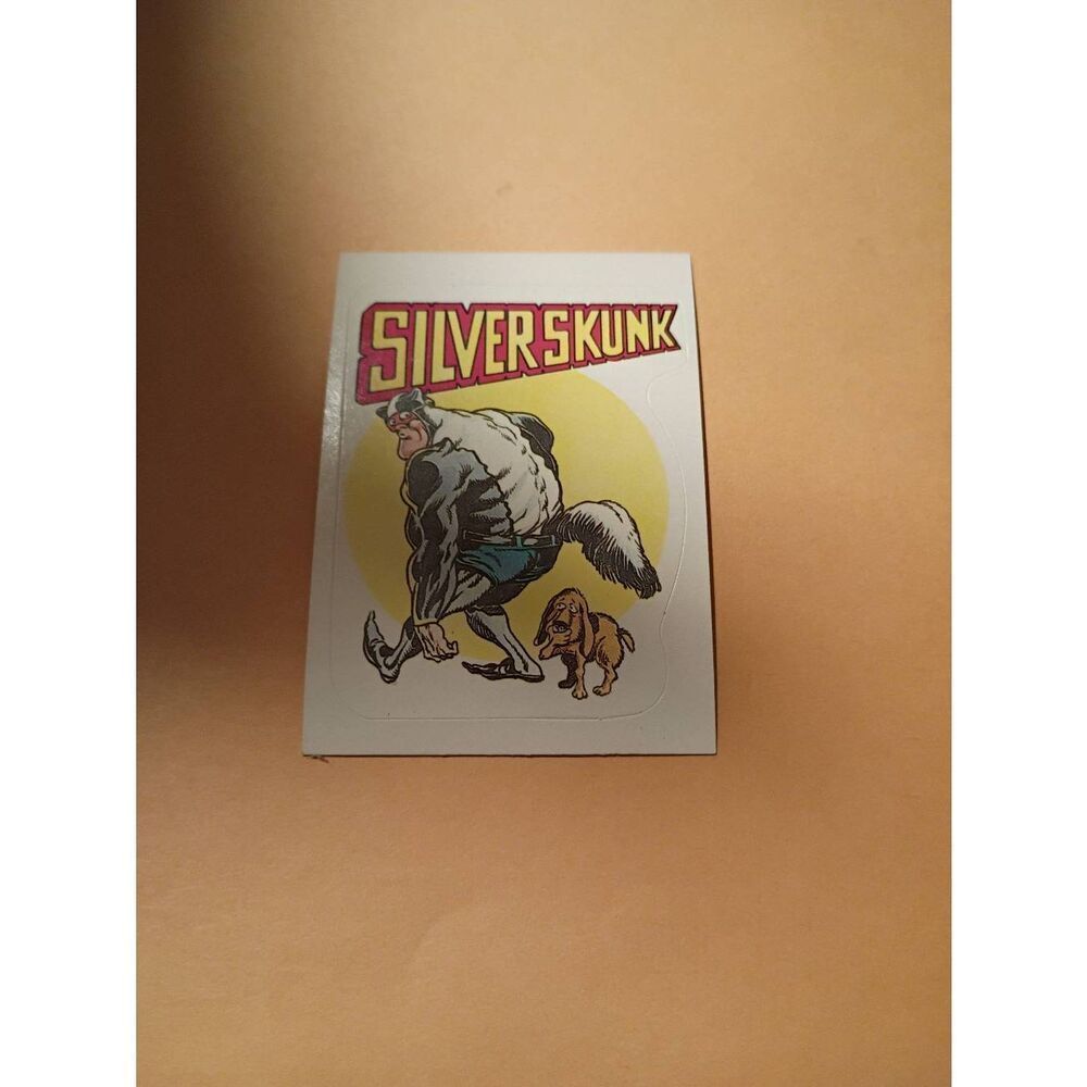 1983 General Mills Zero Heroes Trading Card Sticker Card Vintage #24